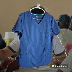 Scrubstar Ultimate Scrub Top Size M‎ Navy